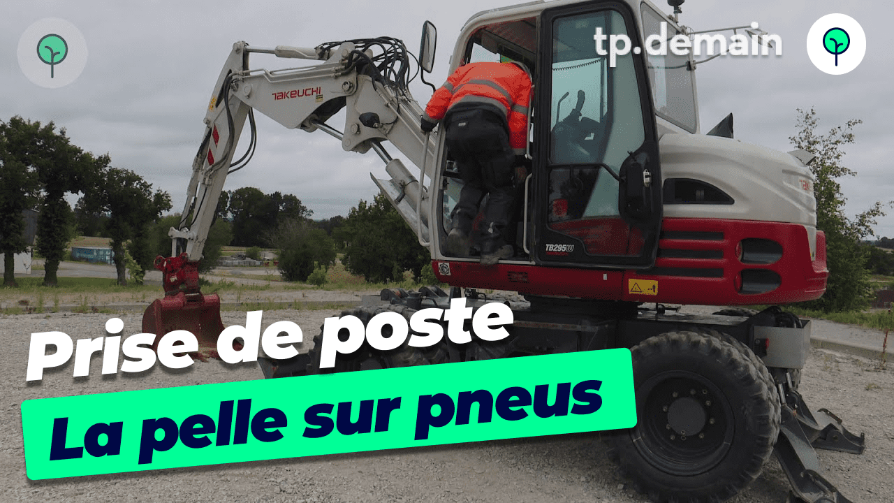 Guide de Prise de Poste pour Pelle sur Pneus Takeuchi TB295W - Sécurité et Préparation