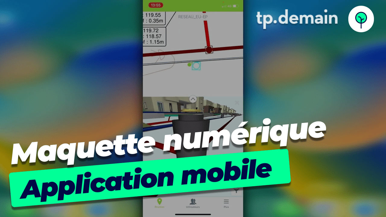 Démonstration de l'utilisation de l'application mobile Dalux pour la gestion et l'analyse précise de projets de construction.