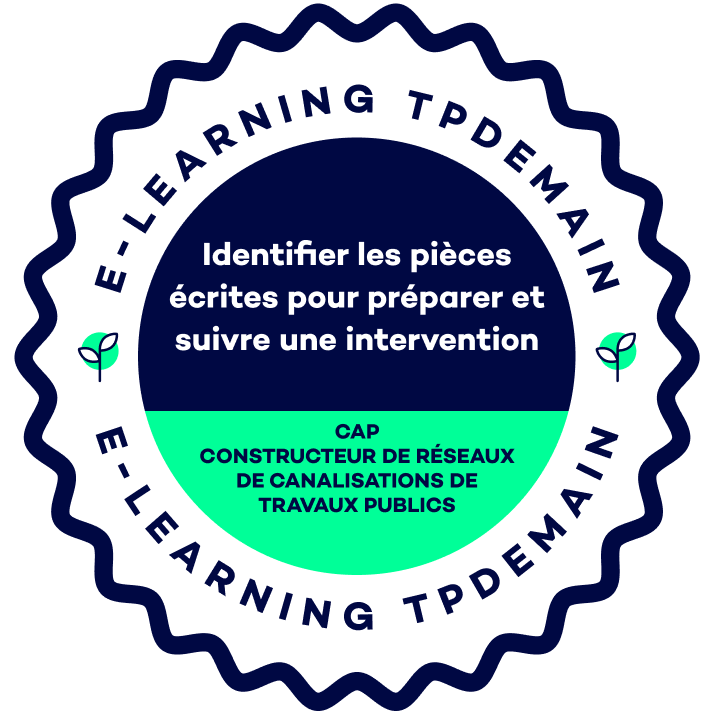 Open badge — Pièces écrites chantier TP