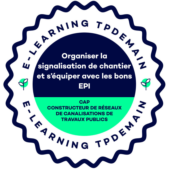 Open badge — Signalisation de chantier et EPI